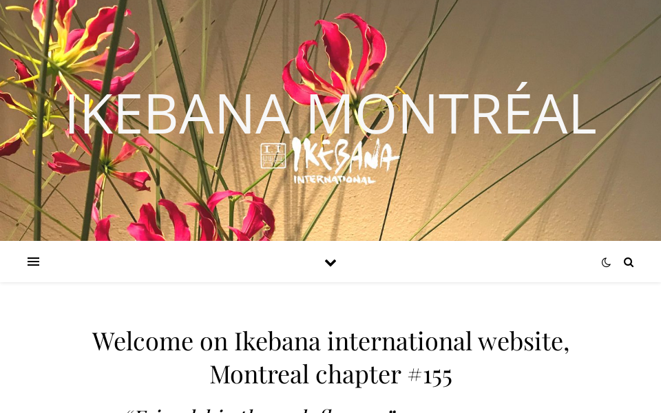 ikebanamontreal.com/ screen capture