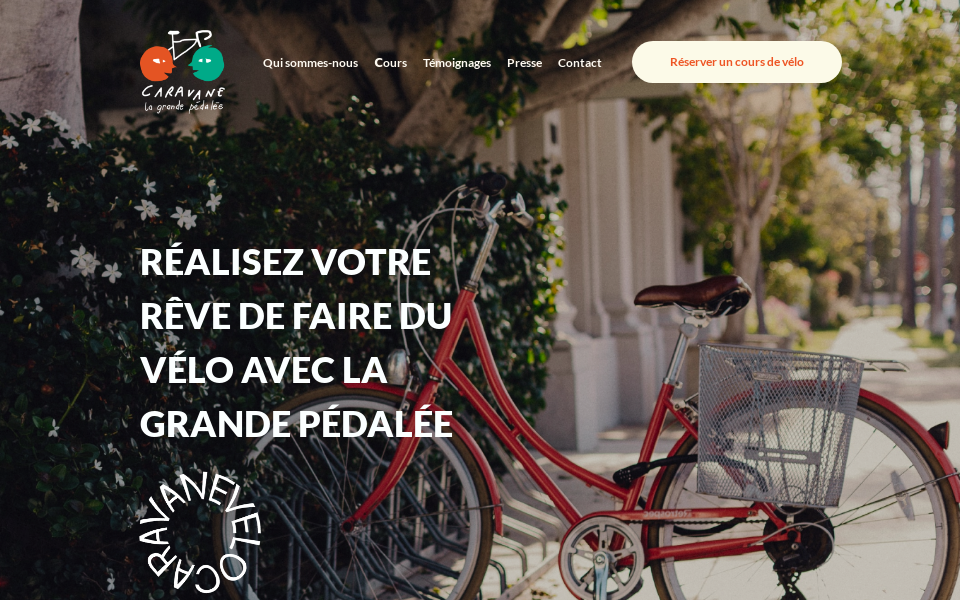 velocaravane.org/ screen capture