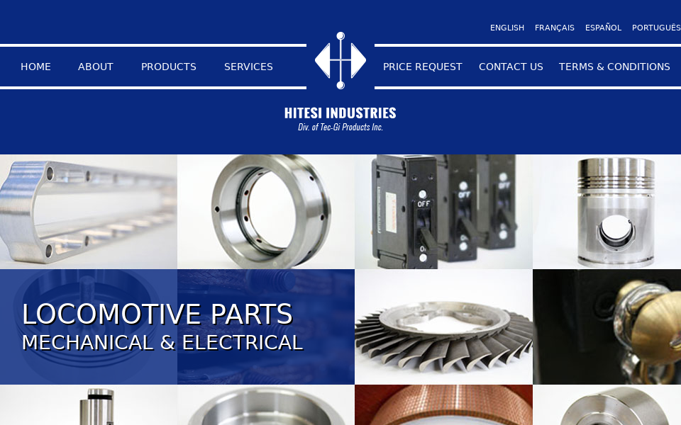 hitesi.com/en/ screen capture