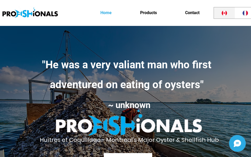www.profishionals.ca/ screen capture