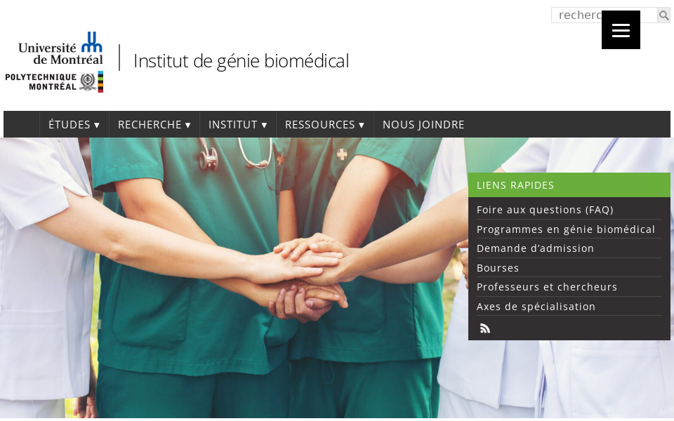 igb.umontreal.ca/ screen capture