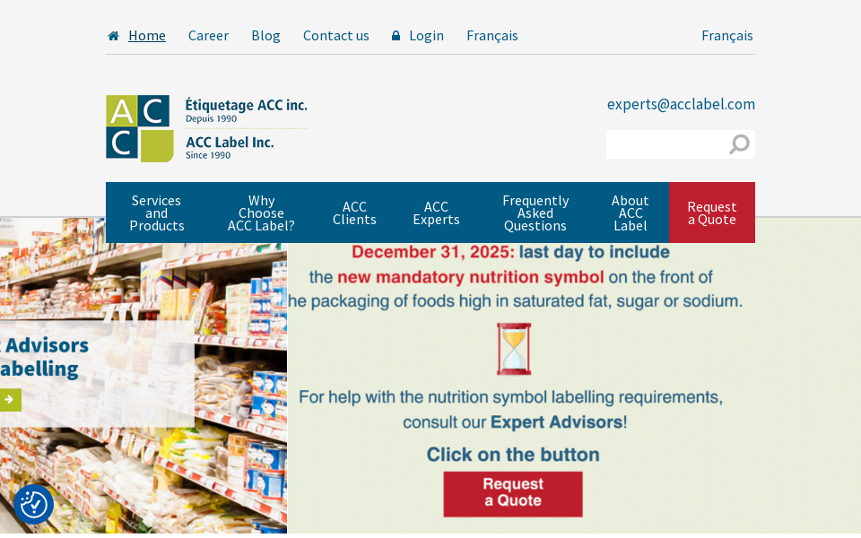 acclabel.com/ screen capture