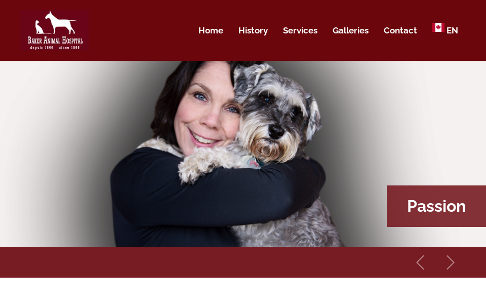 bakeranimalhospital.com/ screen capture