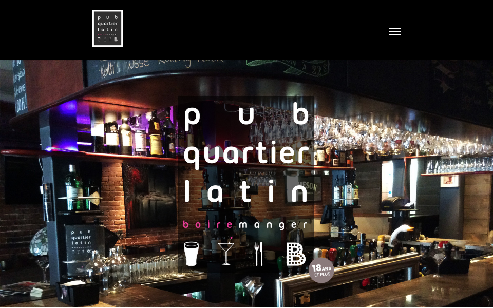 pubquartierlatin.com/ screen capture