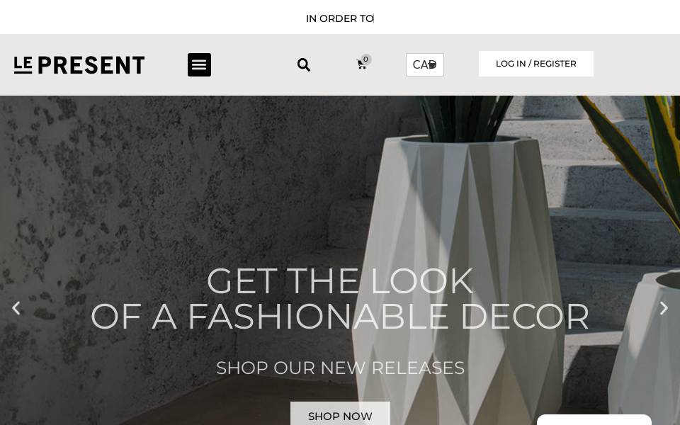 lepresent.com/ screen capture