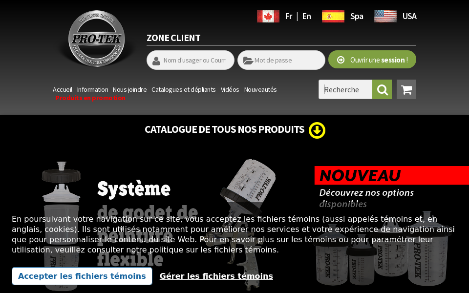 pro-tek.ca/ screen capture