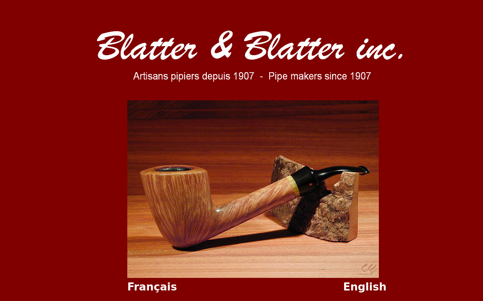 www.blatterpipes.com/ screen capture