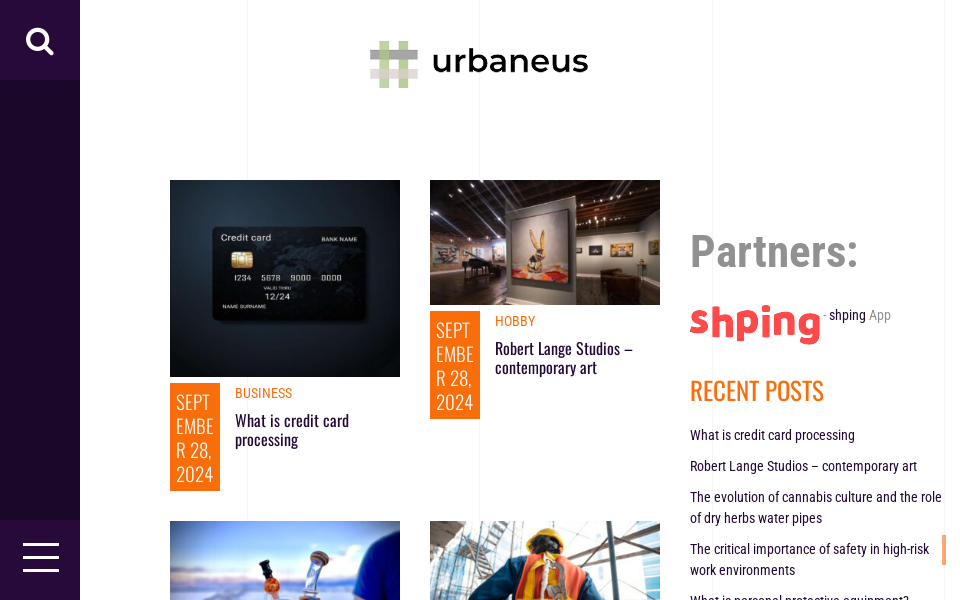www.urbaneus.com screen capture