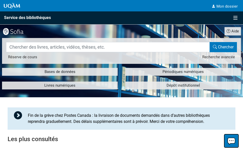 bibliotheques.uqam.ca/ screen capture