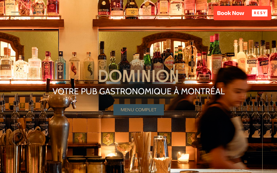 www.dominionmtl.com/ screen capture