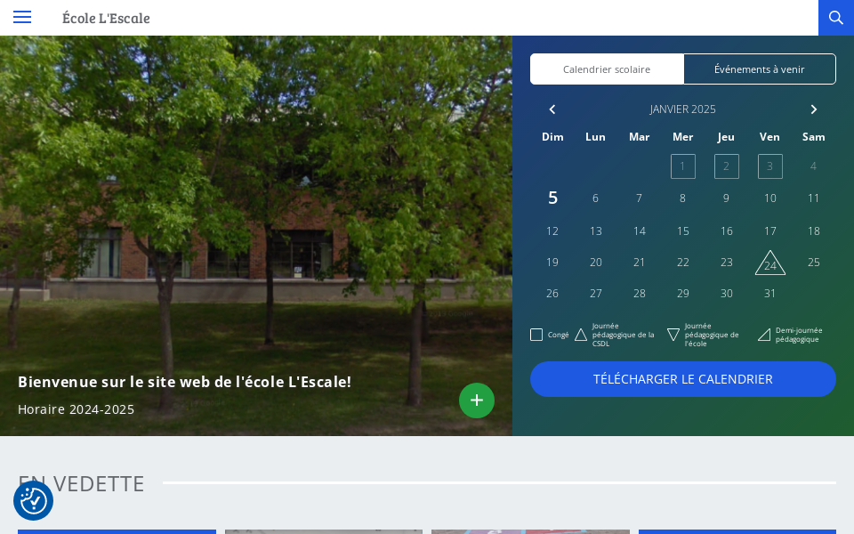lescale.cslaval.qc.ca/ screen capture