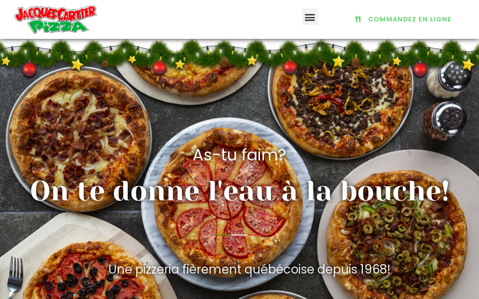 jacquescartierpizza.com/ screen capture