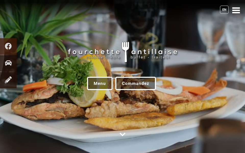 www.fourchetteantillaise.com/ screen capture