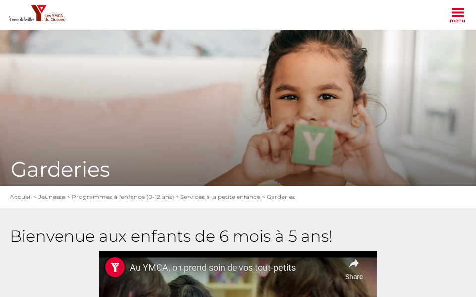 www.ymcaquebec.org/fr/enfance/garderie/ screen capture