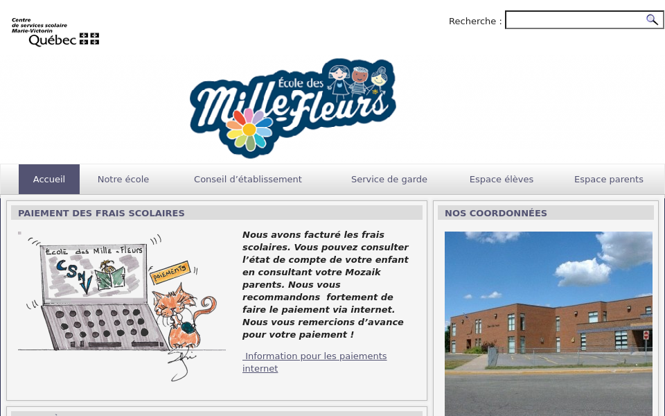 desmillefleurs.ecoles.csmv.qc.ca/ screen capture