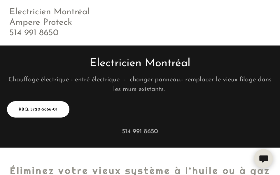 www.electricienmontreal.net/ screen capture