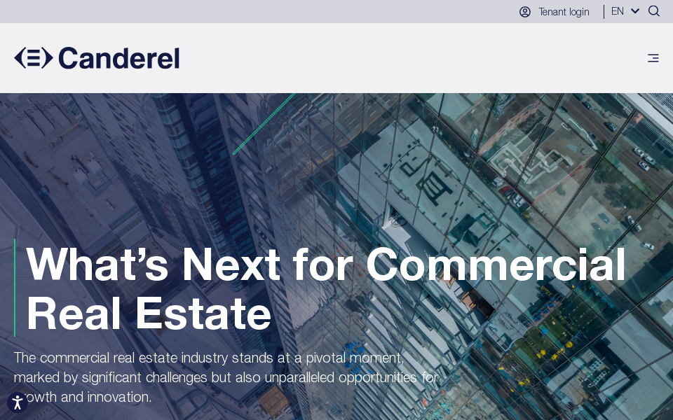 canderel.com/ screen capture