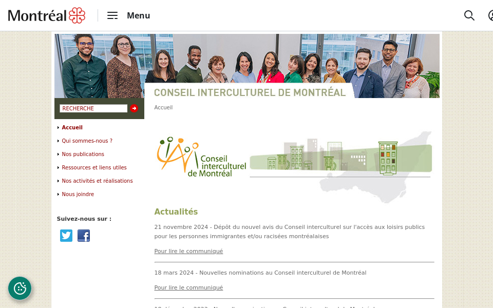 ville.montreal.qc.ca/cim screen capture