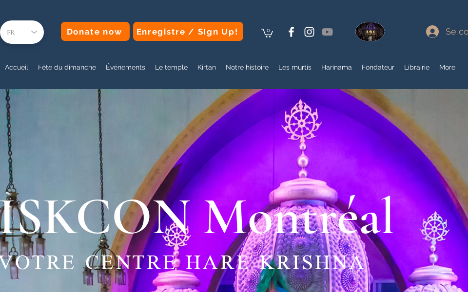 iskconmontreal.ca/ screen capture