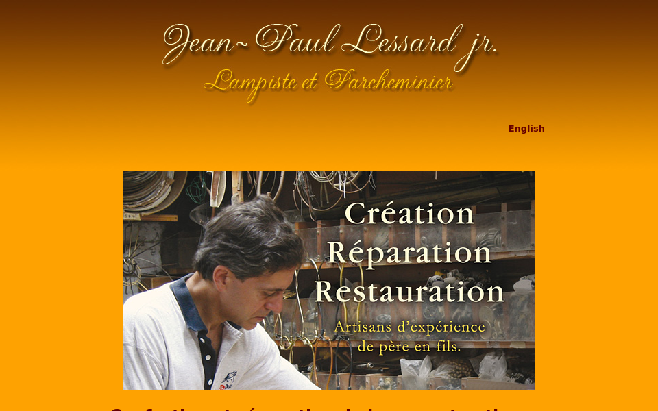 www.jpl-lampiste.com/ screen capture
