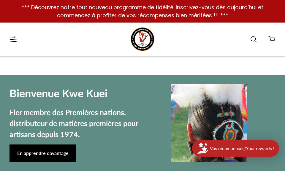 nativecraftsupplies.com/ screen capture