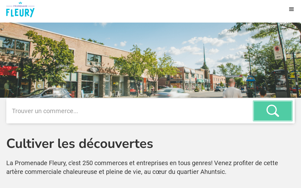 www.promenadefleury.com/ screen capture