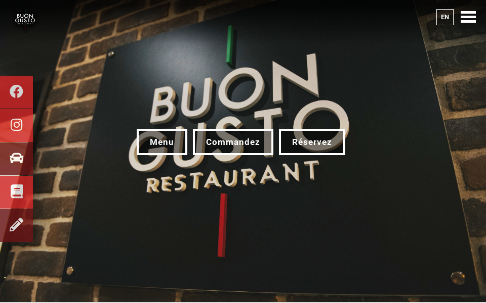 www.restaurantbuongusto.com/ screen capture