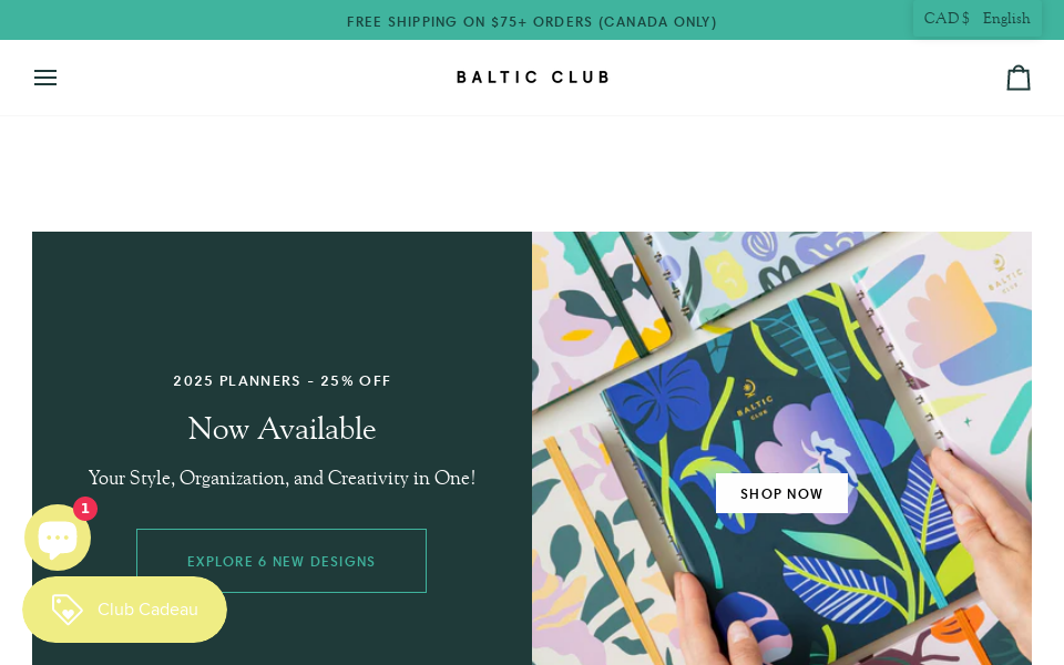 www.balticclub.ca/ screen capture