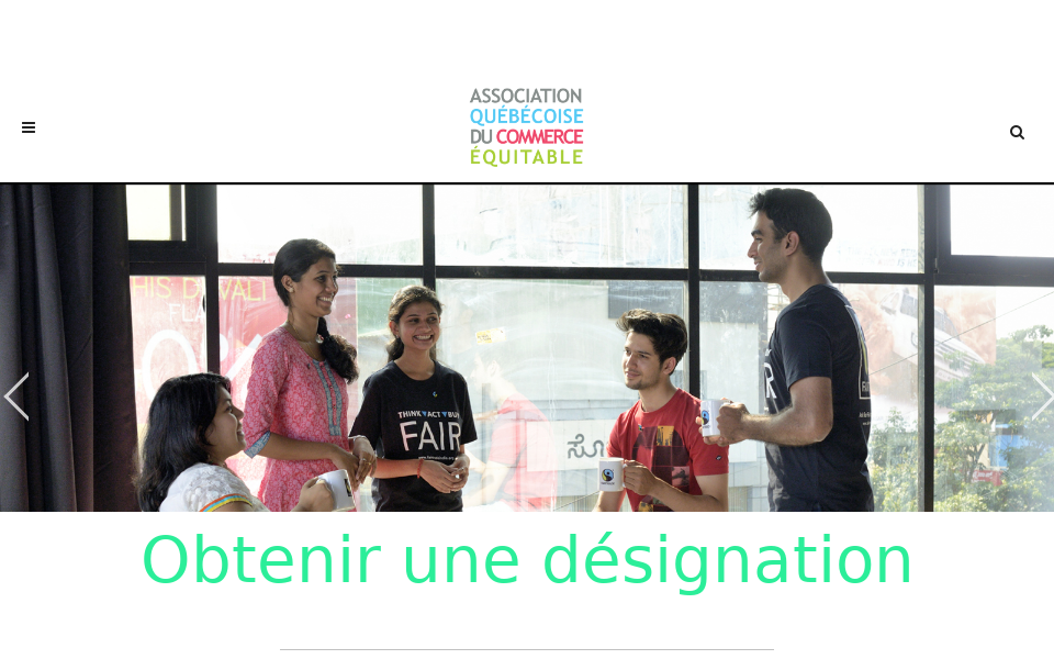 assoquebecequitable.org/ screen capture