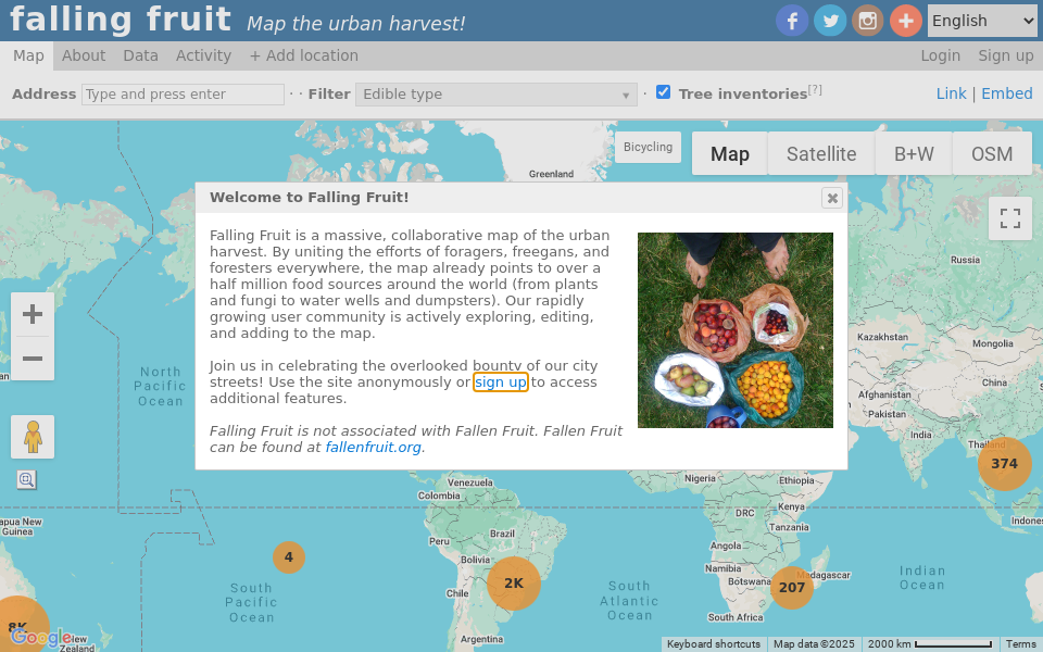 fallingfruit.org/ screen capture
