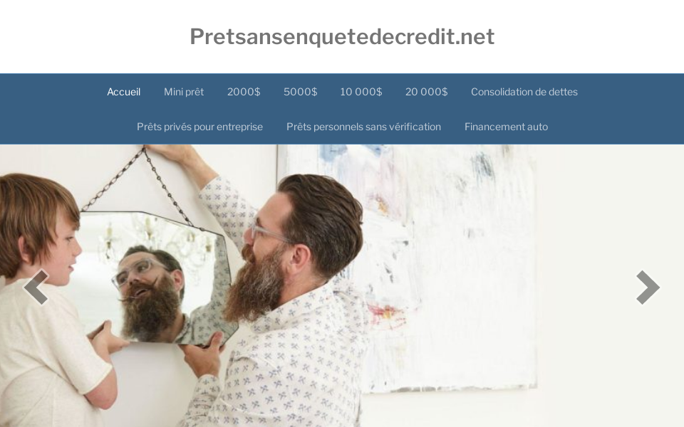 pretsansenquetedecredit.net/ screen capture