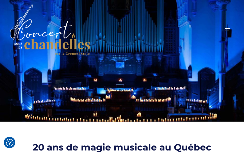concertchandelle.com/ screen capture