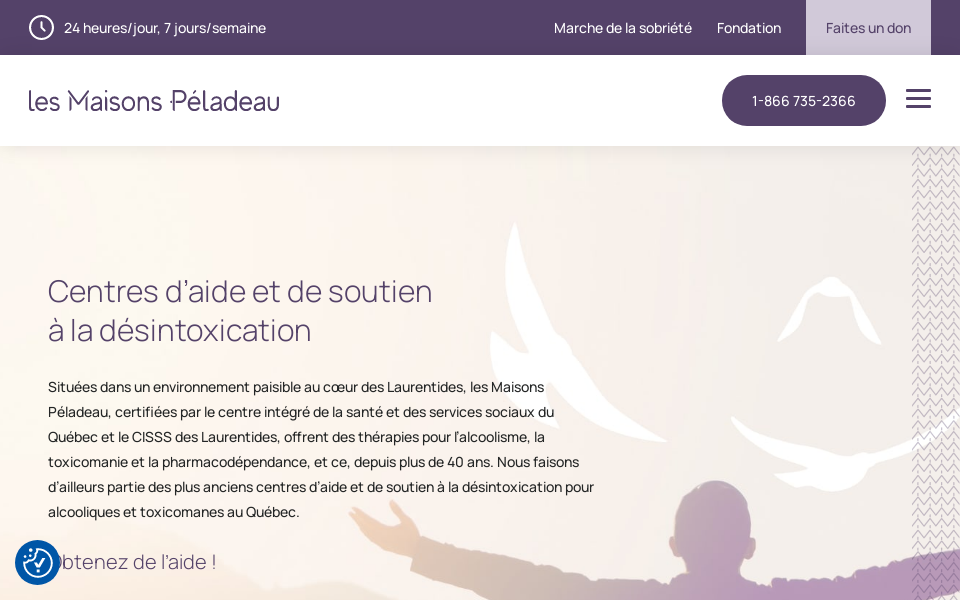 lesmaisonspeladeau.com/ screen capture