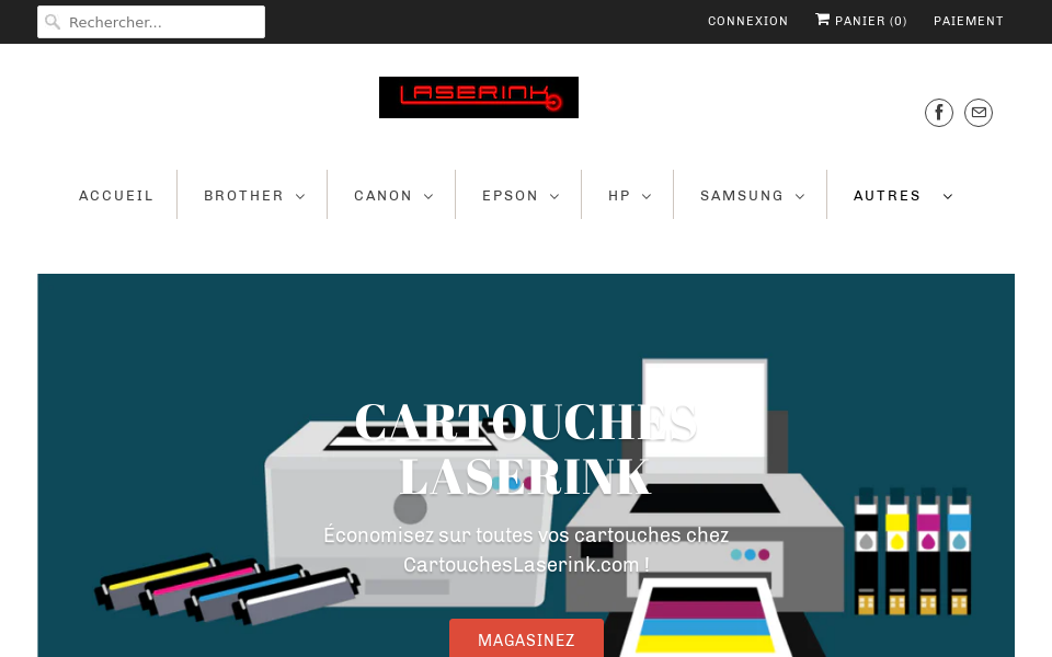 cartoucheslaserink.com screen capture
