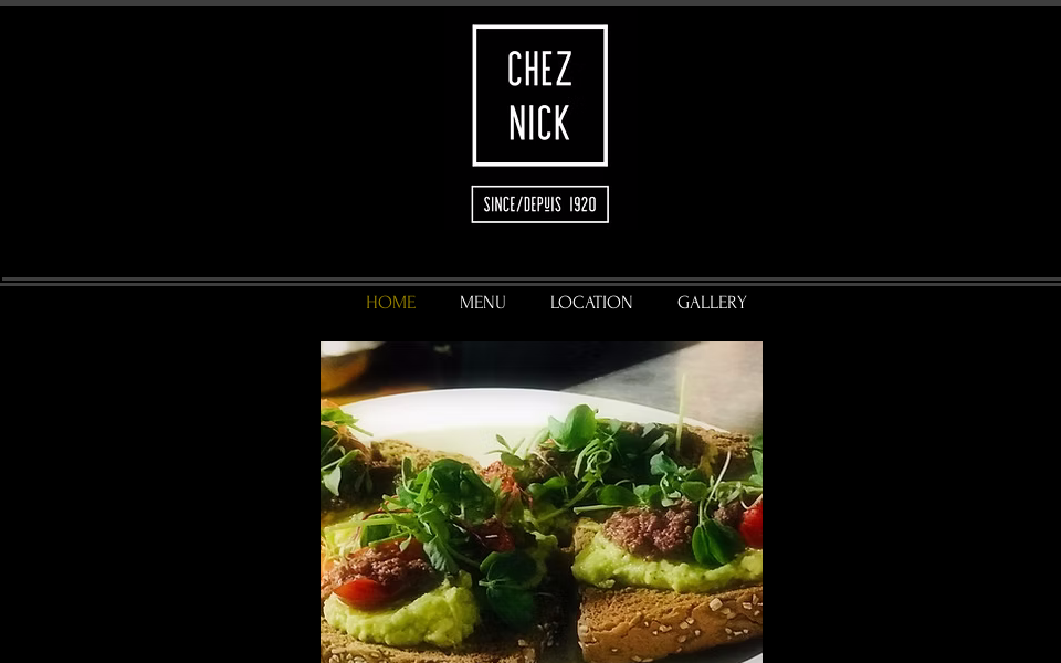 www.cheznick.ca/ screen capture