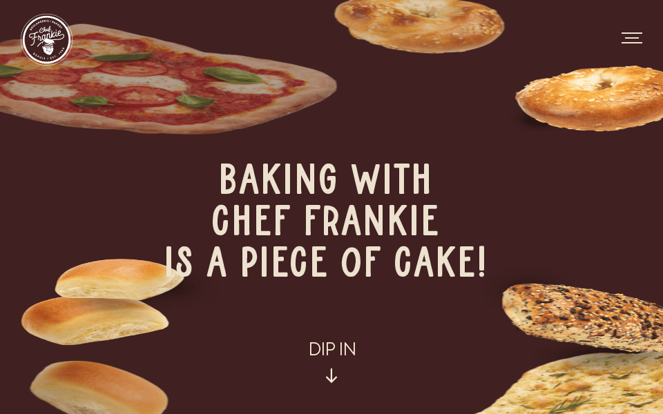 cheffrankie.ca/ screen capture