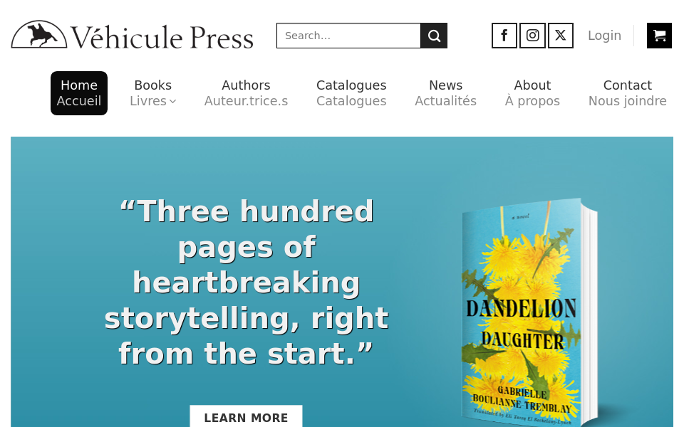 vehiculepress.com/ screen capture