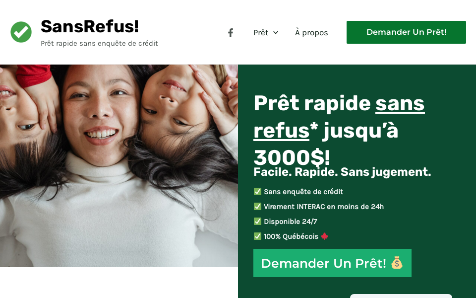 sansrefus.ca screen capture