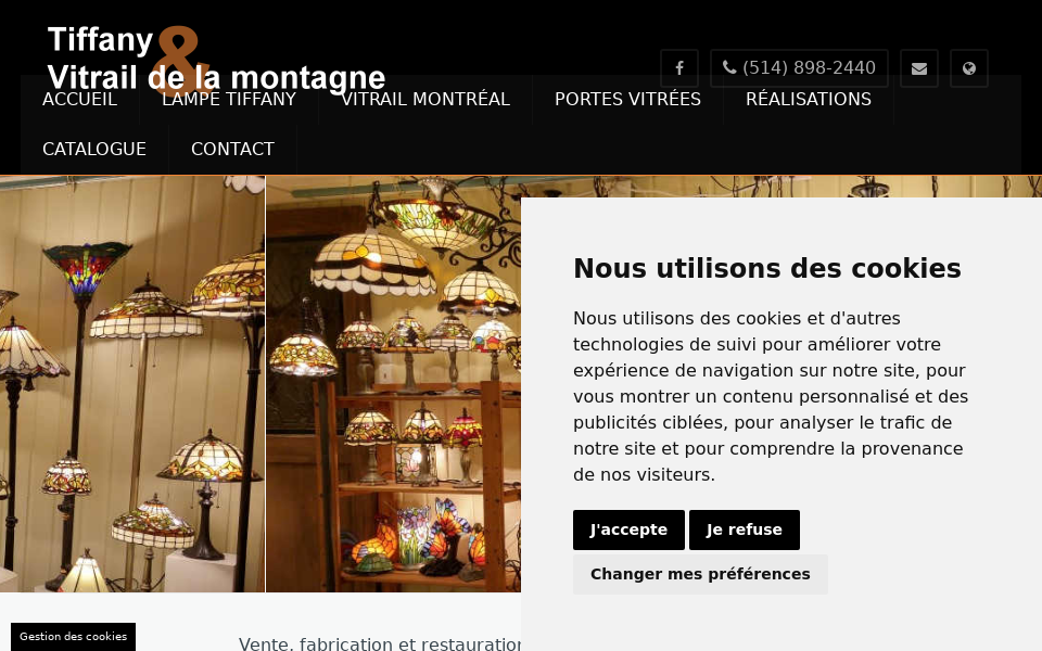 www.tiffanyvitrail.ca/ screen capture