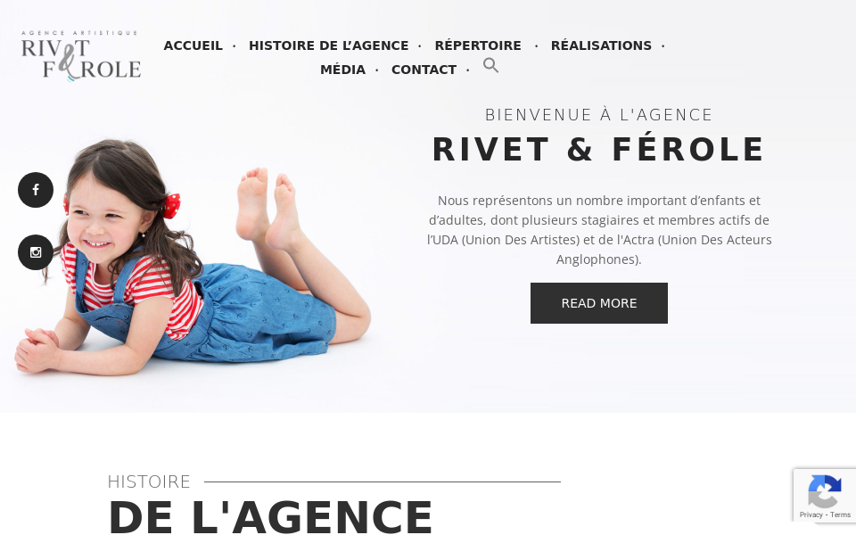 rivetferole.com/ screen capture