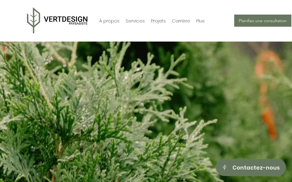 www.vertdesignpaysagiste.com/ screen capture