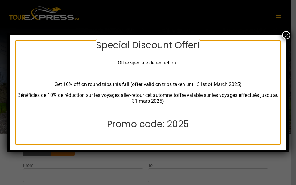 tourexpress.ca/ screen capture