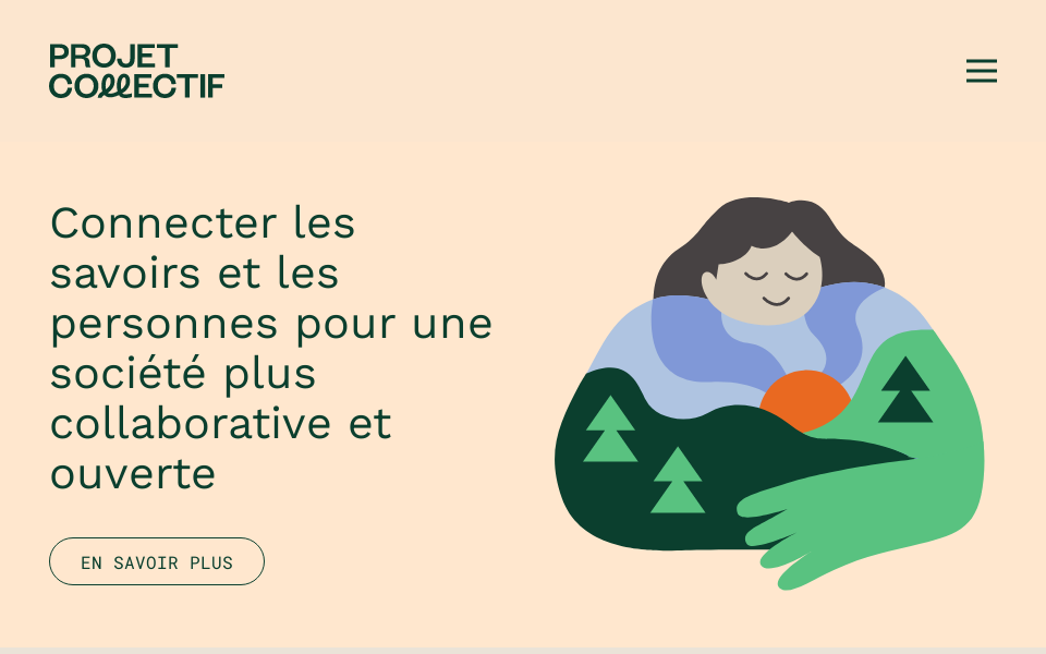 projetcollectif.ca/ screen capture