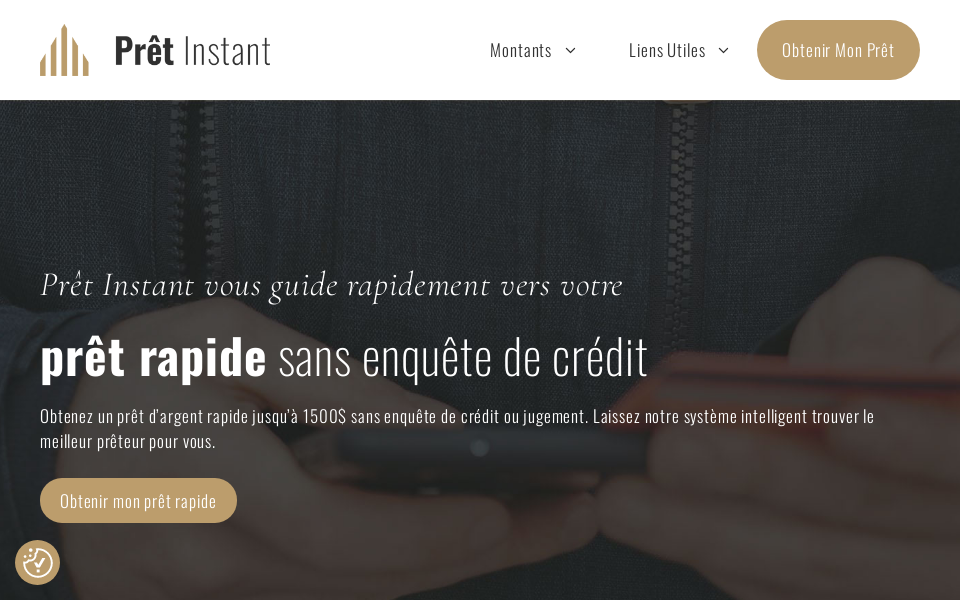 pret-instant.ca screen capture