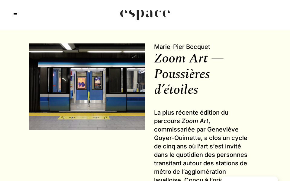 espaceartactuel.com/ screen capture