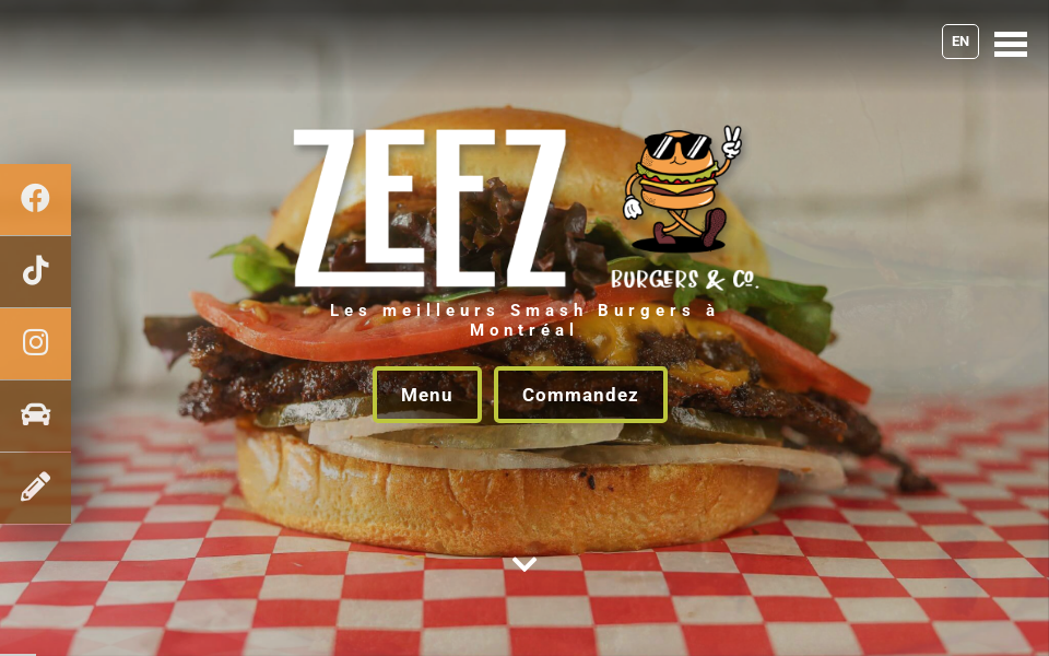 www.zeezburger.ca screen capture
