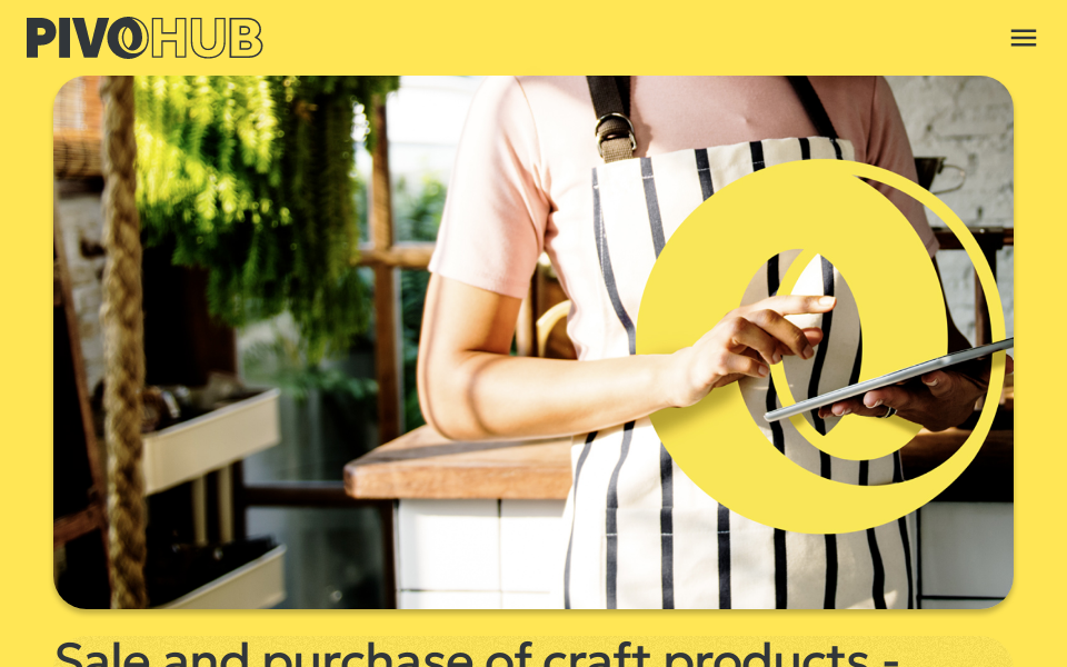 pivohub.com screen capture