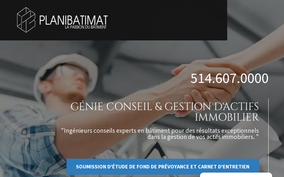 planibatimat.ca/ screen capture