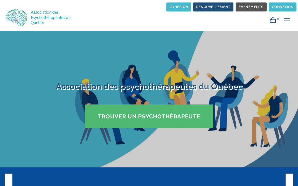 psychotherapeutesquebec.ca/ screen capture
