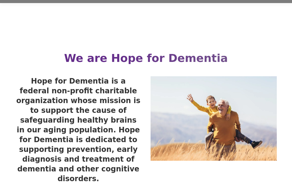 hopefordementia.org/ screen capture